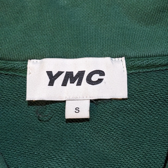 YMC Pocket Quarter Zip Sweater mens M - Picture 10 of 11